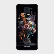 obrázek produktu Prémiový lesklý kryt Glossy na mobil Xiaomi Redmi Note 9 - G012G Kytice ve sklenici