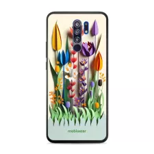 obrázek produktu Prémiový lesklý kryt Glossy na mobil Xiaomi Redmi 9 - G015G Barevné květinky