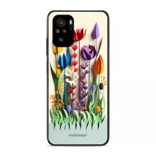 obrázek produktu Prémiový lesklý kryt Glossy na mobil Xiaomi Redmi Note 10 - G015G Barevné květinky