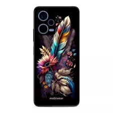 obrázek produktu Prémiový lesklý kryt Glossy na mobil Xiaomi Redmi Note 12 Pro+ 5G - G011G Kytice s pírkem