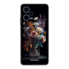 obrázek produktu Prémiový lesklý kryt Glossy na mobil Xiaomi Redmi Note 12 Pro 5G - G012G Kytice ve sklenici