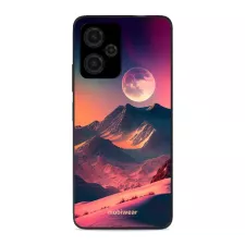 obrázek produktu Prémiový lesklý kryt Glossy na mobil Xiaomi Redmi Note 12 5G - G008G Pahorky s měsícem