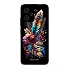 obrázek produktu Prémiový lesklý kryt Glossy na mobil Xiaomi Redmi Note 12 5G - G011G Kytice s pírkem