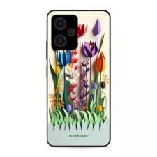 obrázek produktu Prémiový lesklý kryt Glossy na mobil Xiaomi Redmi Note 12 5G - G015G Barevné květinky