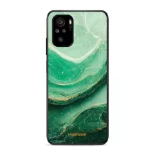 obrázek produktu Prémiový lesklý kryt Glossy na mobil Xiaomi Redmi Note 10 - G023G - Zelený mramor