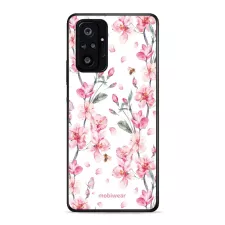 obrázek produktu Prémiový lesklý kryt Glossy na mobil Xiaomi Redmi Note 10 pro - G033G - Růžové květy