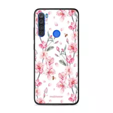 obrázek produktu Prémiový lesklý kryt Glossy na mobil Xiaomi Redmi Note 8T - G033G - Růžové květy