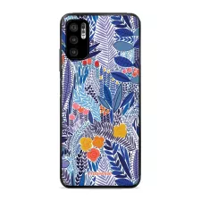 obrázek produktu Prémiový lesklý kryt Glossy na mobil Xiaomi Redmi Note 10 5G - G037G - Modrá květena