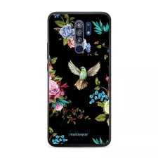 obrázek produktu Prémiový lesklý kryt Glossy na mobil Xiaomi Redmi 9 - G041G - Ptáček a květy