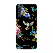 obrázek produktu Prémiový lesklý kryt Glossy na mobil Xiaomi Redmi Note 8T - G041G - Ptáček a květy