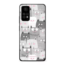 obrázek produktu Prémiový lesklý kryt Glossy na mobil Xiaomi Redmi Note 11 Pro 5G - G045G - Kočičky