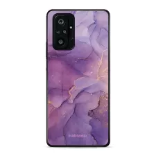 obrázek produktu Prémiový lesklý kryt Glossy na mobil Xiaomi Redmi Note 10 pro - G050G - Fialový mramor