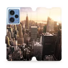 obrázek produktu Flip pouzdro na mobil Xiaomi Redmi Note 12 Pro 5G - M138P New York