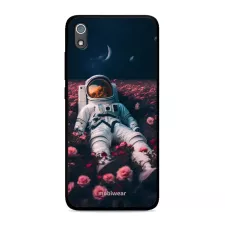 obrázek produktu Prémiový lesklý kryt Glossy na mobil Xiaomi Redmi 7A - G002G Astronaut v růžích