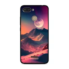 obrázek produktu Prémiový lesklý kryt Glossy na mobil Xiaomi Redmi 6 - G008G Pahorky s měsícem