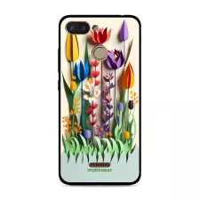 obrázek produktu Prémiový lesklý kryt Glossy na mobil Xiaomi Redmi 6 - G015G Barevné květinky