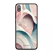 obrázek produktu Prémiový lesklý kryt Glossy na mobil Xiaomi Redmi 7A - G026G - Růžový a zelenkavý mramor