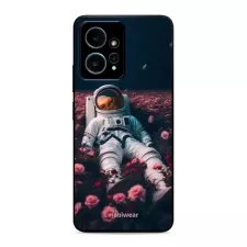 obrázek produktu Prémiový lesklý kryt Glossy na mobil Xiaomi Redmi Note 12 4G - G002G Astronaut v růžích