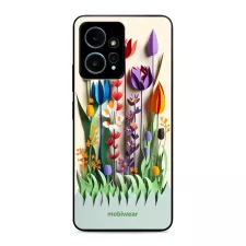 obrázek produktu Prémiový lesklý kryt Glossy na mobil Xiaomi Redmi Note 12 4G - G015G Barevné květinky