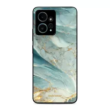 obrázek produktu Prémiový lesklý kryt Glossy na mobil Xiaomi Redmi Note 12 4G - G022G Zelenkavý a zlatavý mramor