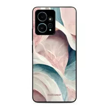 obrázek produktu Prémiový lesklý kryt Glossy na mobil Xiaomi Redmi Note 12 4G - G026G - Růžový a zelenkavý mramor