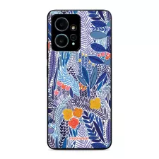 obrázek produktu Prémiový lesklý kryt Glossy na mobil Xiaomi Redmi Note 12 4G - G037G - Modrá květena