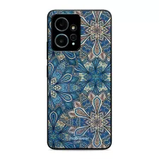 obrázek produktu Prémiový lesklý kryt Glossy na mobil Xiaomi Redmi Note 12 4G - G038G - Modré mandala květy