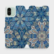 obrázek produktu Flip pouzdro na mobil Xiaomi Redmi A2 - V108P Modré mandala květy