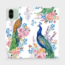 obrázek produktu Flip pouzdro na mobil Xiaomi Redmi A2 - MX08S Pávi