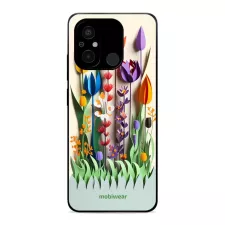 obrázek produktu Prémiový lesklý kryt Glossy na mobil Xiaomi Redmi 12C - G015G Barevné květinky