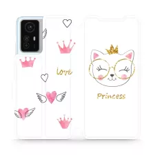 obrázek produktu Flip pouzdro na mobil Xiaomi Redmi Note 12S - MH03S Kočička princess