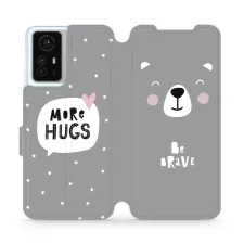 obrázek produktu Flip pouzdro na mobil Xiaomi Redmi Note 12S - MH06P Be brave - more hugs