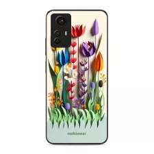 obrázek produktu Prémiový lesklý kryt Glossy na mobil Xiaomi Redmi Note 12S - G015G Barevné květinky