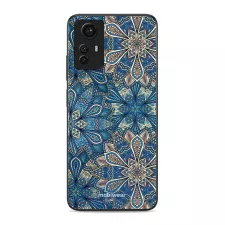 obrázek produktu Prémiový lesklý kryt Glossy na mobil Xiaomi Redmi Note 12S - G038G - Modré mandala květy