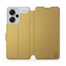 obrázek produktu Flip pouzdro na mobil Xiaomi Redmi Note 13 Pro Plus 5G - C_GOS Gold&Gray