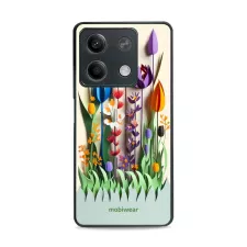 obrázek produktu Prémiový lesklý kryt Glossy na mobil Xiaomi Redmi Note 13 5G - G015G Barevné květinky