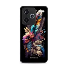 obrázek produktu Prémiový lesklý kryt Glossy na mobil Xiaomi Redmi Note 13 Pro Plus 5G - G011G Kytice s pírkem