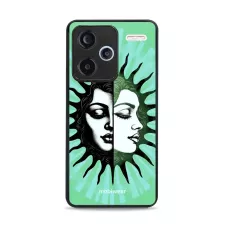 obrázek produktu Prémiový lesklý kryt Glossy na mobil Xiaomi Redmi Note 13 Pro Plus 5G - G058G Dvě tváře slunce