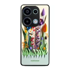 obrázek produktu Prémiový lesklý kryt Glossy - Xiaomi Redmi Note 13 Pro 4G / Poco M6 Pro 4G - G015G Barevné květinky