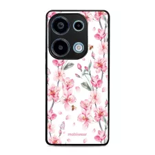 obrázek produktu Prémiový lesklý kryt Glossy - Xiaomi Redmi Note 13 Pro 4G / Poco M6 Pro 4G - G033G - Růžové květy