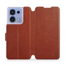 obrázek produktu Flip pouzdro na mobil Xiaomi Redmi Note 13 4G - C_BRS Brown&Gray