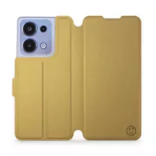 obrázek produktu Flip pouzdro na mobil Xiaomi Redmi Note 13 4G - C_GOS Gold&Gray