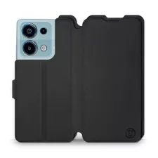 obrázek produktu Flip pouzdro Soft Touch na mobil Xiaomi Redmi Note 13 Pro 4G / Poco M6 Pro 4G – Černé