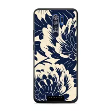 obrázek produktu Prémiový lesklý kryt Glossy - Xiaomi Redmi 9 - GA40G Modré a béžové květy