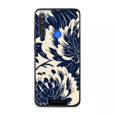 obrázek produktu Prémiový lesklý kryt Glossy - Xiaomi Redmi Note 8T - GA40G Modré a béžové květy