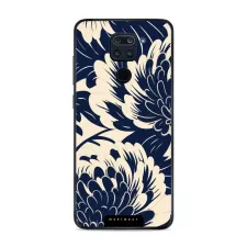 obrázek produktu Prémiový lesklý kryt Glossy - Xiaomi Redmi Note 9 - GA40G Modré a béžové květy