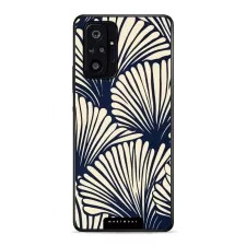 obrázek produktu Prémiový lesklý kryt Glossy - Xiaomi Redmi Note 10 pro - GA41G Béžové květy na modré