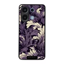 obrázek produktu Prémiový lesklý kryt Glossy - Xiaomi Redmi Note 13 4G - GA46G Fialové rostliny