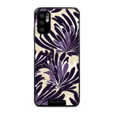 obrázek produktu Prémiový lesklý kryt Glossy - Xiaomi Redmi Note 10 5G - GA47G Fialová flóra