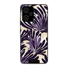 obrázek produktu Prémiový lesklý kryt Glossy - Xiaomi Redmi Note 12 5G - GA47G Fialová flóra